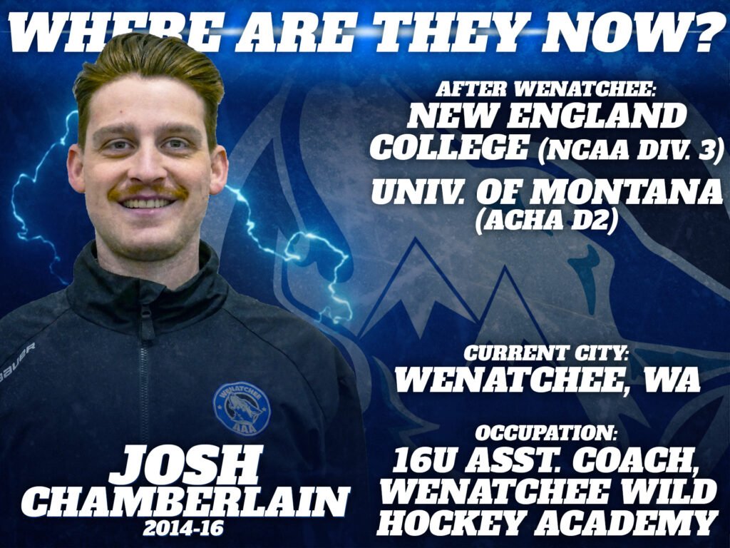Chamberlain’s Journey Comes Full Circle as Wild Hockey Academy Coach 2025 26 where are they now josh chamberlain